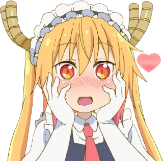 😍 emoji Saori's personal pack Telegram sticker 15 of 82