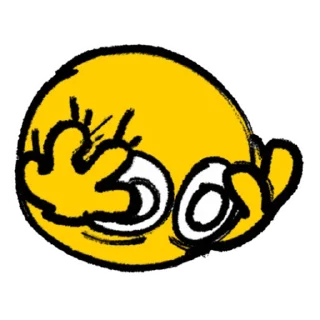 😤 emoji Cursed Emojis Telegram sticker 19 of 82