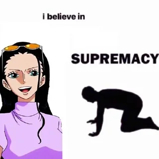 🤍 emoji ♡One Piece supremacy♡ Telegram sticker 3 of 20
