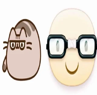 🤓 emoji пушин Telegram sticker 9 of 17