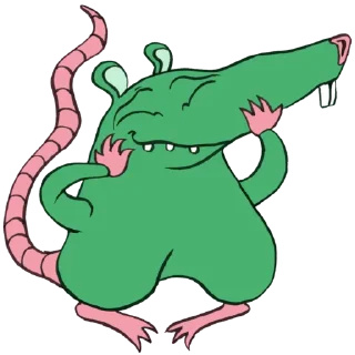 🫣 emoji КРЫС ПЫХ by @pp3gnezda Telegram sticker 16 of 16