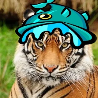 🐯 emoji Jade Fish Telegram sticker 10 of 42