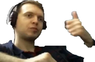 👍 emoji Христофер создал их Telegram sticker 18 of 34