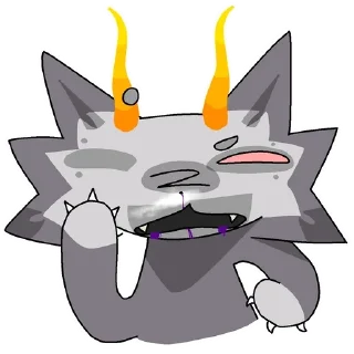 🌟 emoji Gamzee Cat by @opmFanComic Telegram sticker 5 of 16