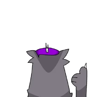 🌟 emoji Gamzee Cat by @opmFanComic Telegram sticker 11 of 16