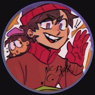 😆 emoji anime South Park Telegram sticker 20 of 120