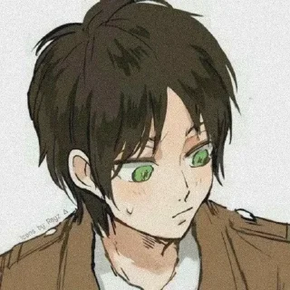 🌟 emoji Эрен -> @animebotsa Telegram sticker 21 of 21
