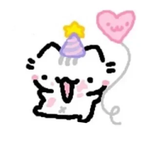 🥳 emoji Catss Telegram sticker 15 of 52