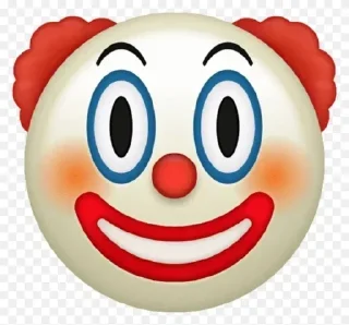 🤡 emoji 💕Стики тут: @sekstick Telegram sticker 19 of 118