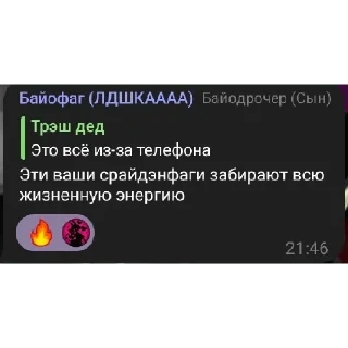😵 emoji Это семейное... Telegram sticker 13 of 120