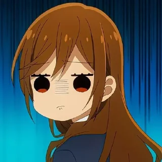 😕 emoji Horimiya | @Astra1iX Telegram sticker 7 of 27