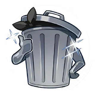 🗑️ emoji 𝕊𝕥𝕖𝕝𝕝𝕖 ᯽ @wwkness@StickersStarRail Telegram sticker 11 of 54