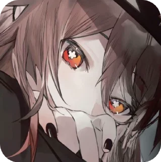 🌟 emoji хутао -> @animebotsa Telegram sticker 5 of 27
