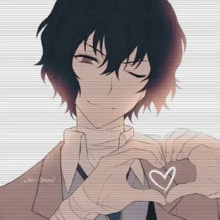 Sticker from Дазай❣️ @Nezukooo_uwu