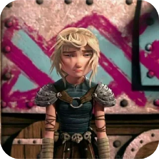 😪 emoji Astrid-HTTYD Telegram sticker 6 of 40