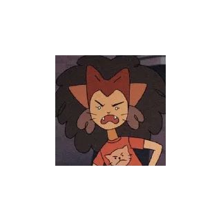 😡 emoji Забавная Катра Telegram sticker 8 of 11