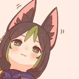 🔥 emoji Тигнари зайка Telegram sticker 6 of 92