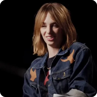 🌬 emoji Maya Hawke @hillveer Telegram sticker 20 of 40