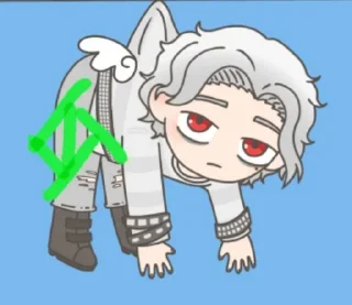 🌟 emoji Ashe @sticeryTPOFandBTD Telegram sticker 9 of 111