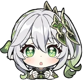 😮 emoji Нахида Telegram sticker 9 of 102