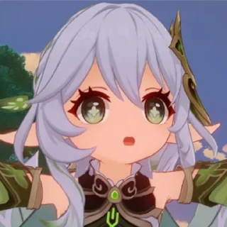 😳 emoji Нахида Telegram sticker 20 of 102
