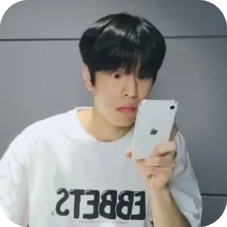 😳 emoji Seungmin in the building Telegram sticker 13 of 28