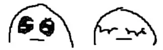 👀 emoji нарисованные ”ᵎ @plwjme Telegram sticker 21 of 48