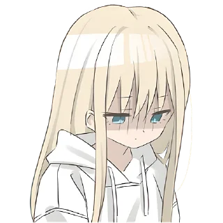 😱 emoji Худи-тян @Nyasticks Telegram sticker 23 of 41