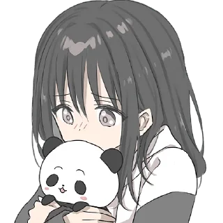☺️ emoji Худи-панда @Nyasticks Telegram sticker 6 of 34