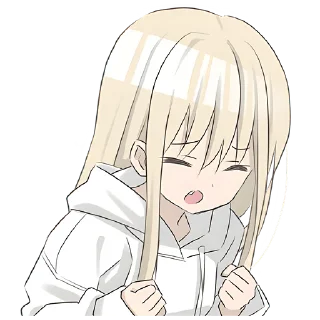 😭 emoji Худи-тян @Nyasticks Telegram sticker 5 of 41