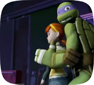 👍 emoji Teenage Mutant Ninja Turtles 2012 Telegram sticker 19 of 20