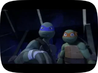 😯 emoji Teenage Mutant Ninja Turtles 2012 Telegram sticker 20 of 20