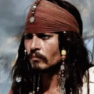 😐 emoji Captain Jack Telegram sticker 5 of 19