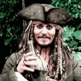 🥂 emoji Captain Jack Telegram sticker 19 of 19