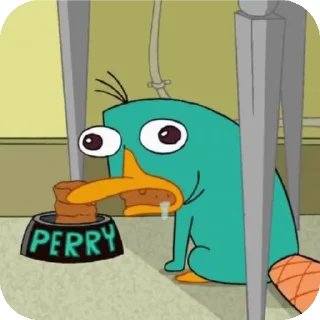 🌯 emoji Perry the Platypus • @Earth928B Telegram sticker 24 of 45