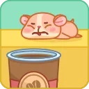 ☕ emoji Хомячок Коржик • @TgSticker Telegram sticker 24 of 49