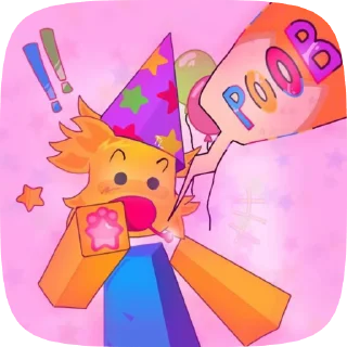 🎉 emoji Poob from regvetaror Telegram sticker 21 of 101