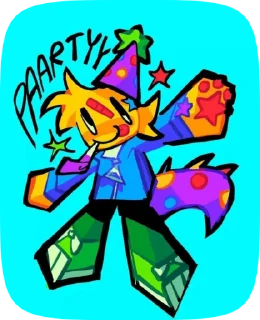 🎉 emoji Poob from regvetaror Telegram sticker 17 of 101