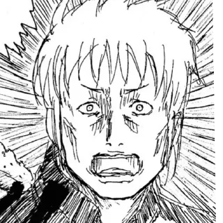 😄 emoji Attack on Titan volume zero @BoiledFoil Telegram sticker 22 of 85