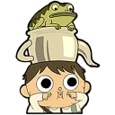 Sticker from Over the garden wall