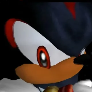 🤨 emoji Sonic Adventure 2 by (@sonic_the_hednehog) Telegram sticker 5 of 90