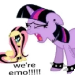 🐱 emoji emo/scenecorekid Telegram sticker 17 of 59