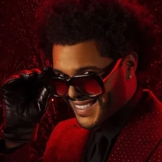 😎 emoji The Weeknd Telegram sticker 16 of 24