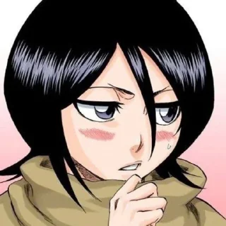 🌟 emoji Рукия Кучики @destedXD Telegram sticker 16 of 40