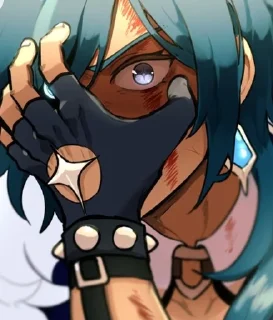 😡 emoji Кэйа Telegram sticker 16 of 29