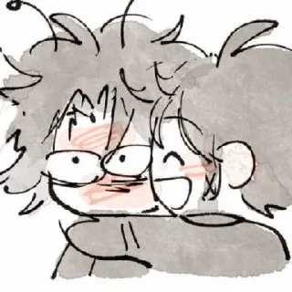 💌 emoji xiaoven bw ×8 | @yeetoldyxiaoven Telegram sticker 8 of 100