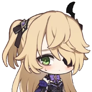 😢 emoji Genshin impact Telegram sticker 6 of 32
