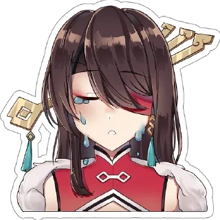 🥲 emoji Genshin Impact Telegram sticker 12 of 40