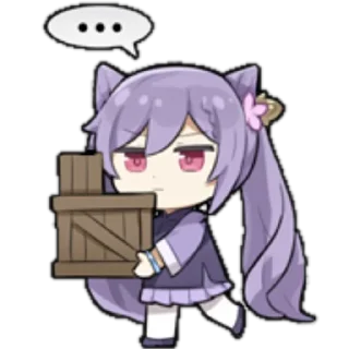 😒 emoji Genshin impact Telegram sticker 14 of 32