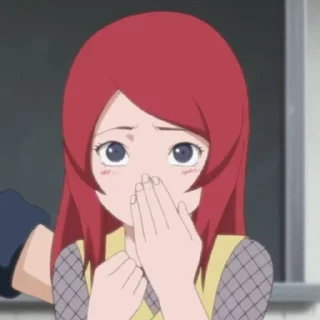 🌟 emoji Кушина Узумаки Telegram sticker 5 of 26
